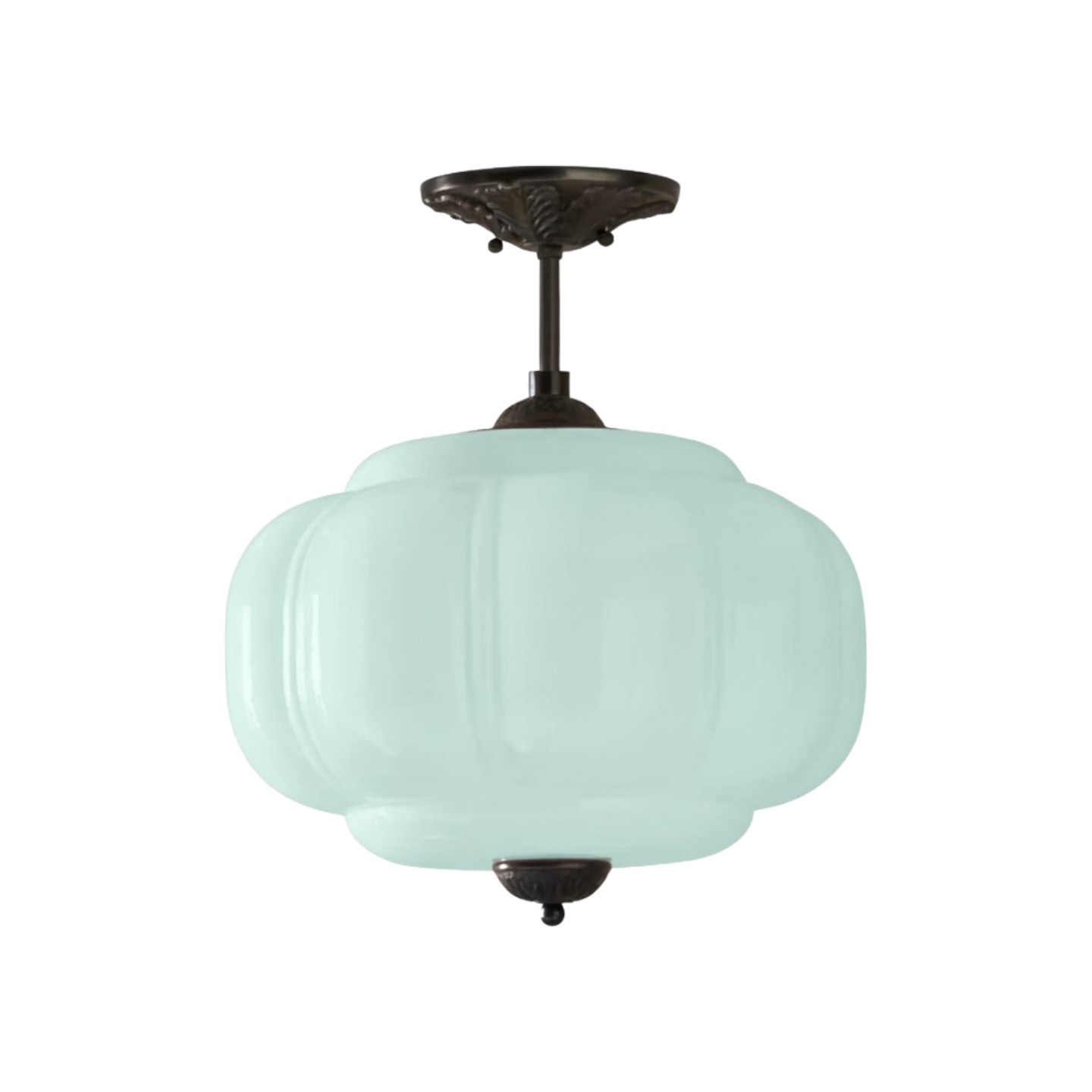 Retro Glass Eloise Pendant Light For Kitchen Island KL801