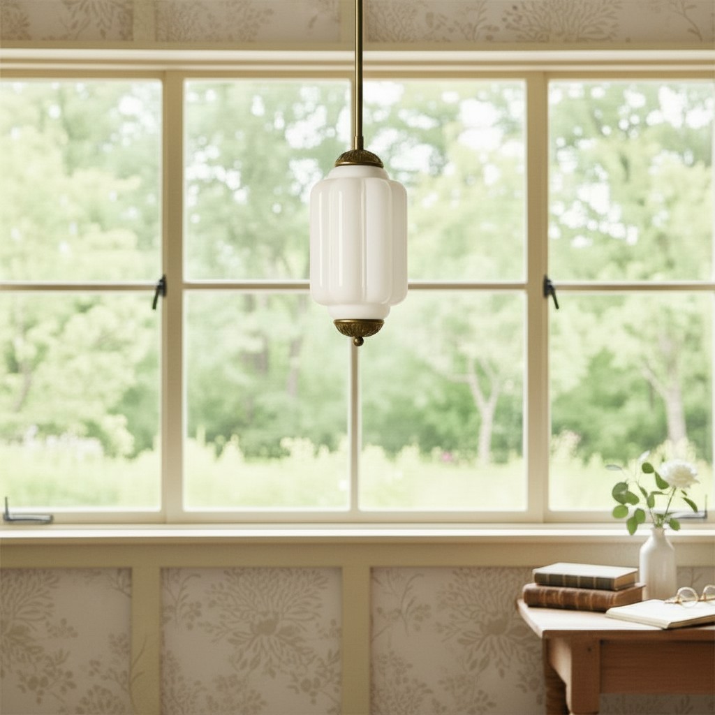 Eloise Simple Glass Irregular Lantern Pendant Lamp KL828