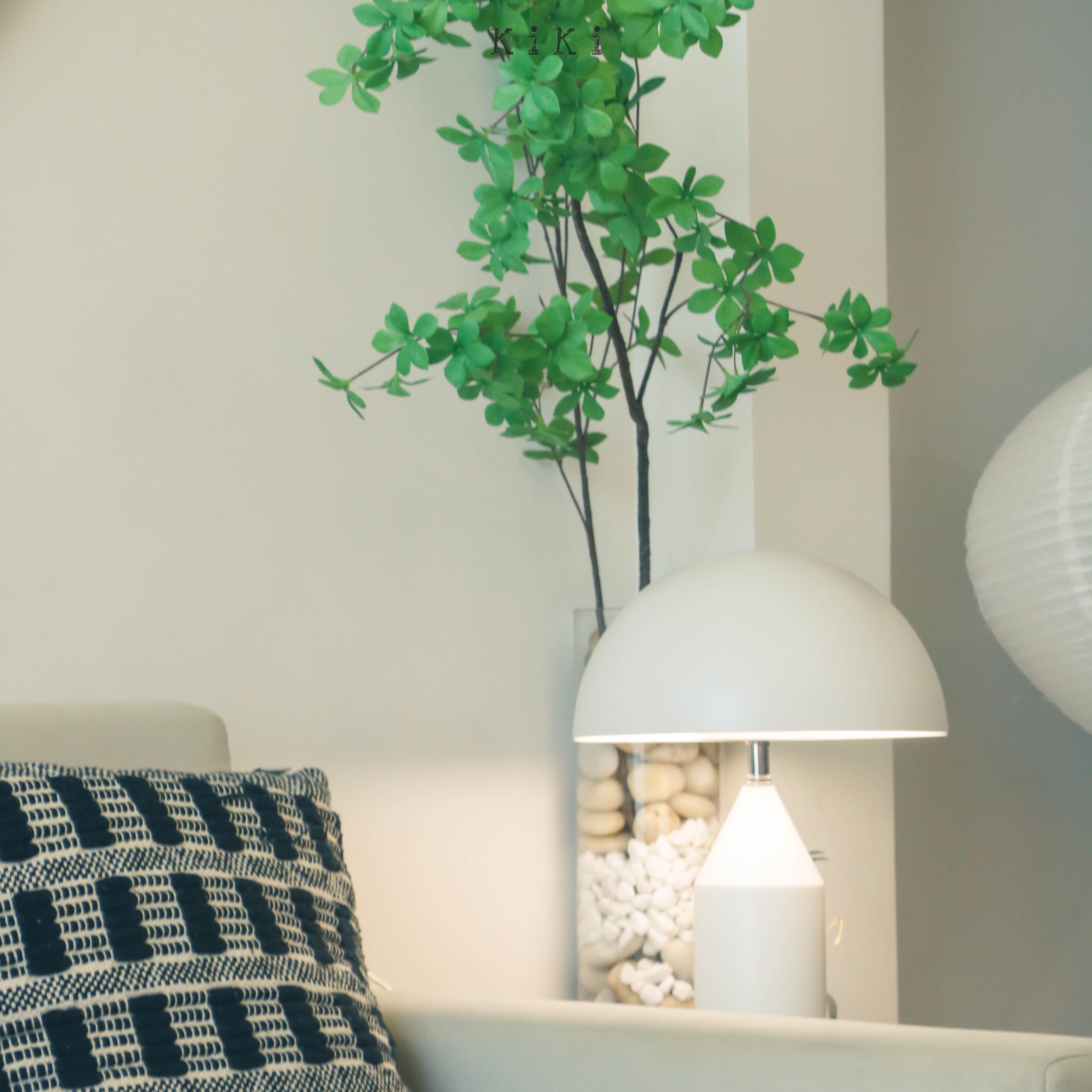 Atollo Metal Table Lamp - Decorative Dome Table Light for Office or Lounge