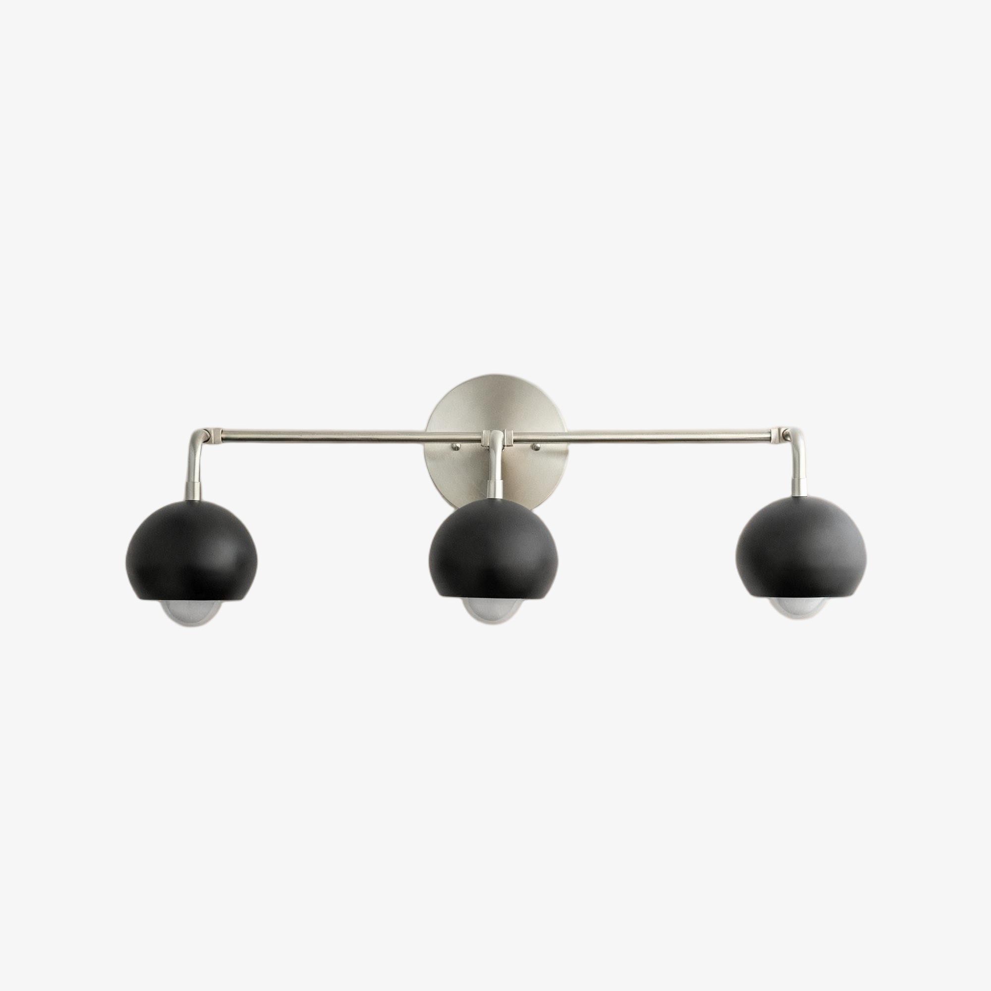Metio Dome Decorative Vanity Light - Classic Orb Shade Bathroom Wall Lamp KL1424