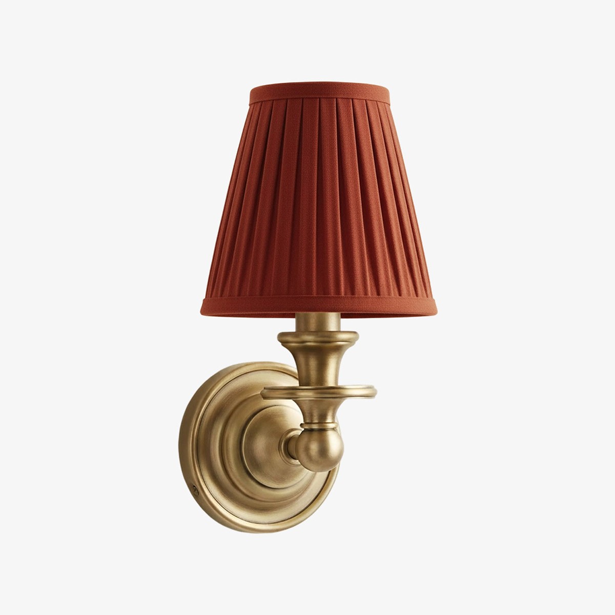 Kalvora Classic Sculpted Wall Sconce – Fabric Shade Sconce For Indoor Accent Lighting KL1162