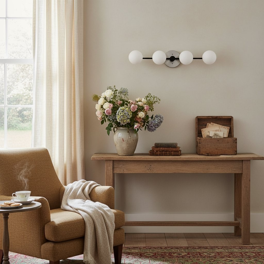 Glorica Glass Long Vanity Light - Modern Minimalist Wall Sconce Design KL1425