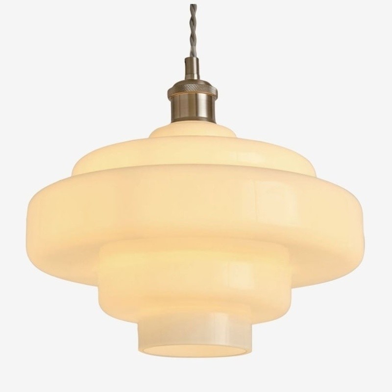 Modern Bauhaus Elegant Glass Effect Pendant Light KL1100