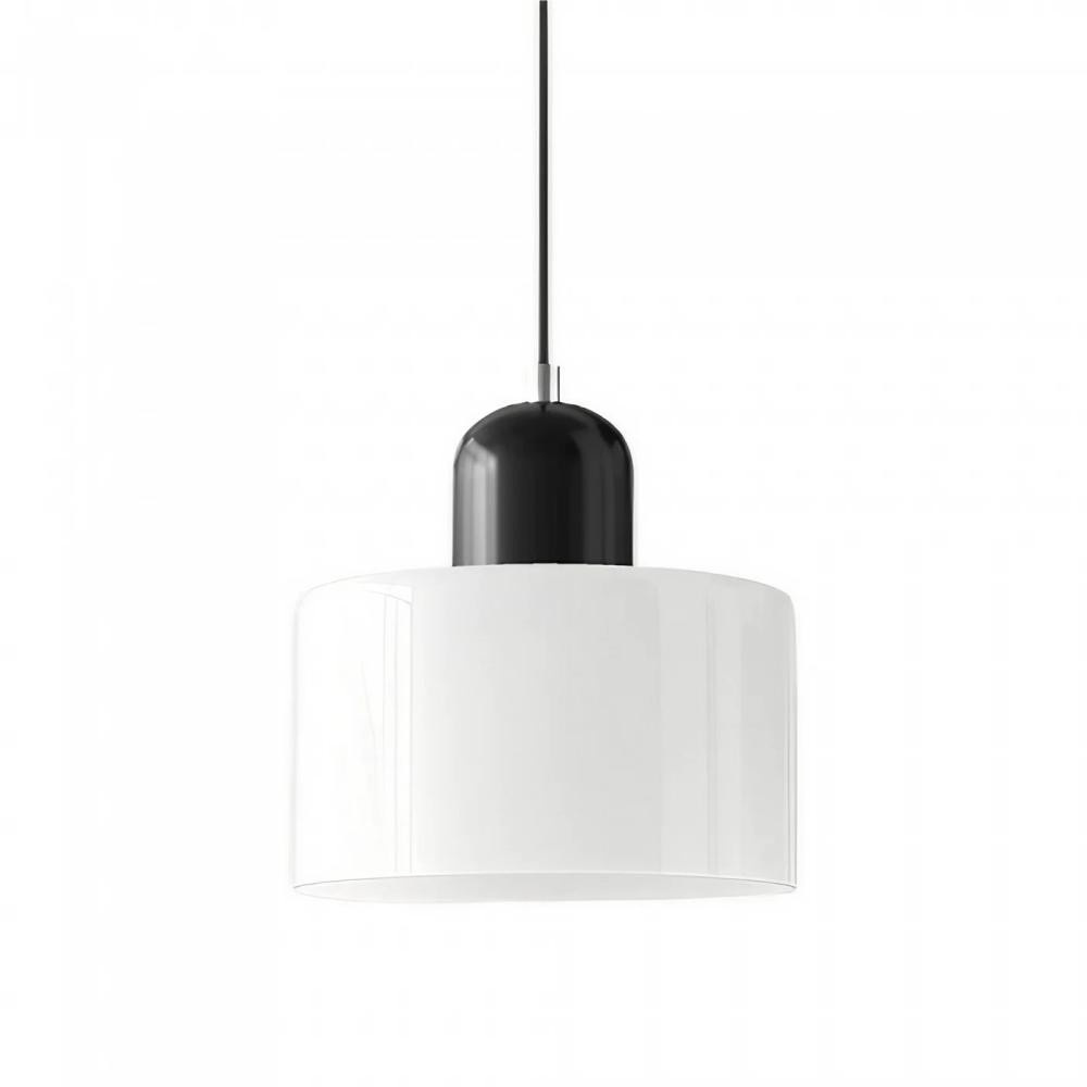 Morandi Cylinder Stained Glass Pendant Light KL17