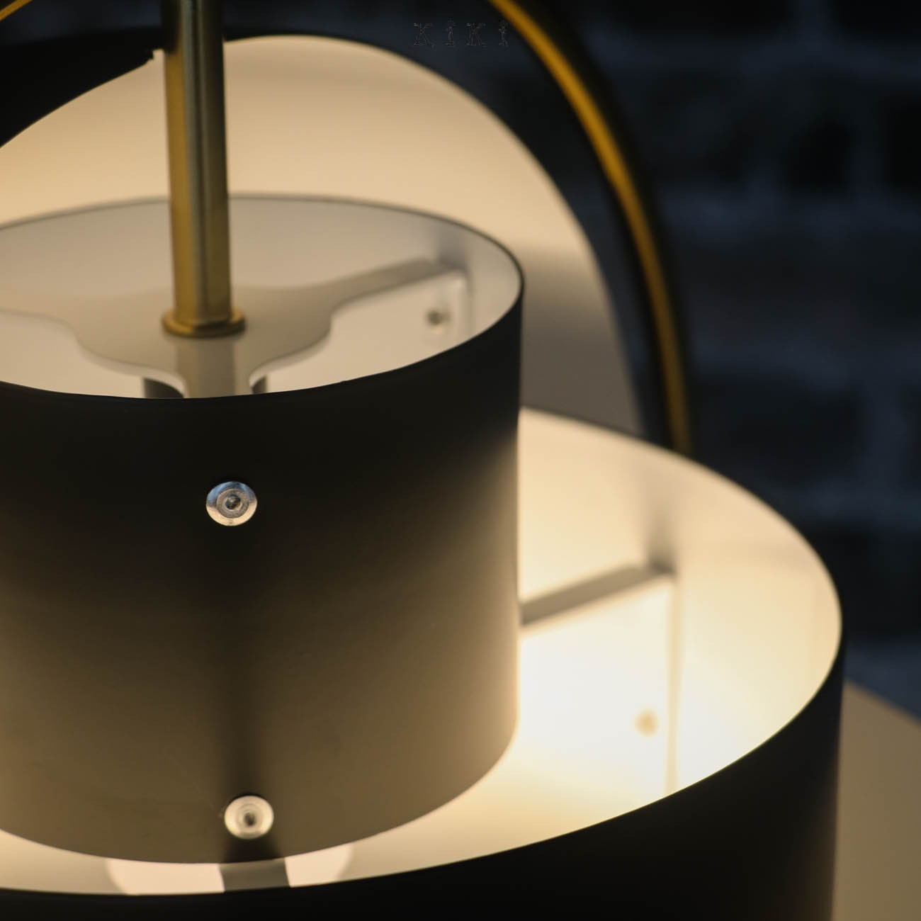 Multi-Lite Pendant Light - Layered Metal Pendant Lamp For Kitchen Island