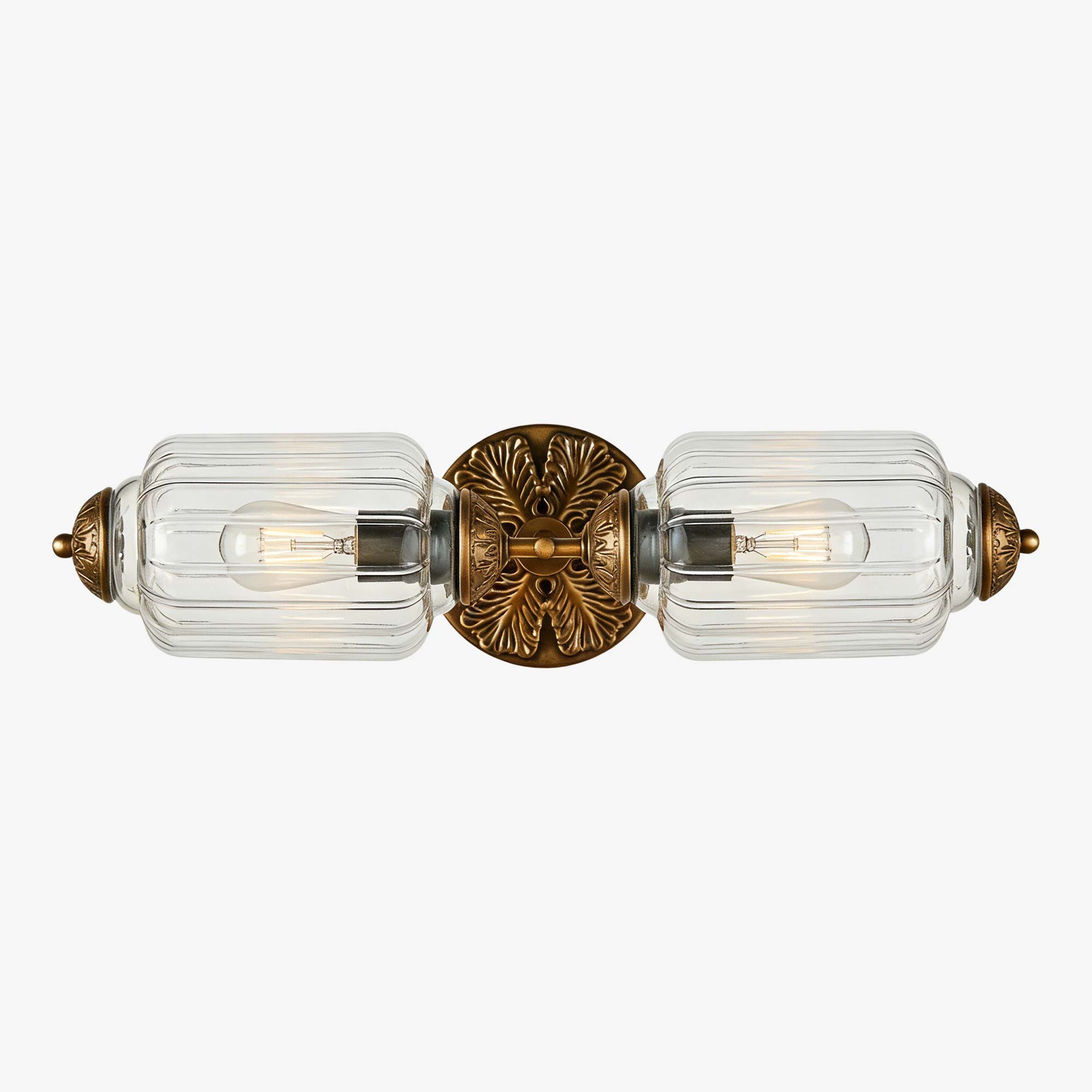 Eloise Refined Metal Glass Timeless Look Wall Sconce - Interior Mood Lighting KL1397