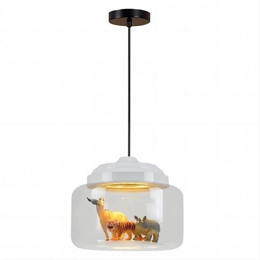 Decorative Little Zoo Glass Pendant Lamp KL05