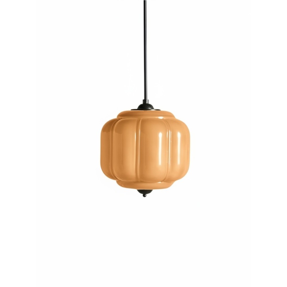 Vintage Eloise Opal Glass Pendant Light KL926