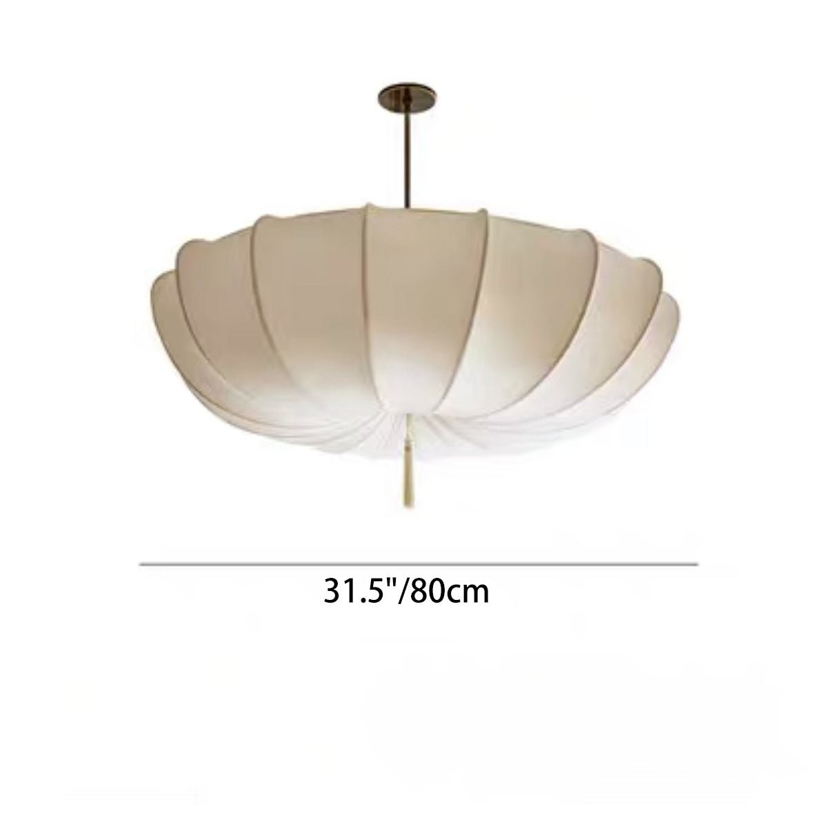 Minimalist Umbrella-Shaped Chandelier - Zen Inspired Lighting for Bedroom and Lounge KL1246