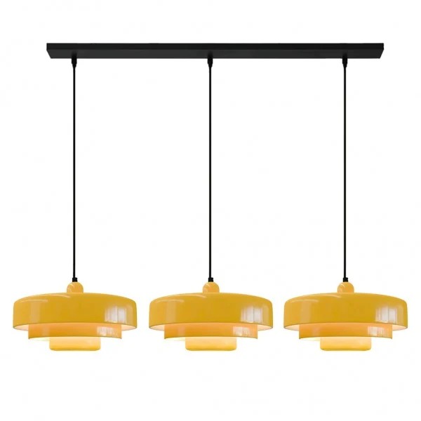 3 Tiers Bauhaus Nordic Macaron Pendant Light - Modern Pendant and Ceiling Light for Living Room KL30