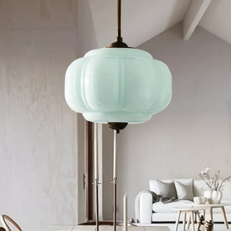 Retro Glass Eloise Pendant Light For Kitchen Island KL801