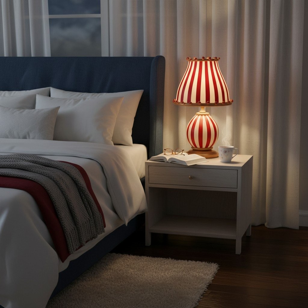 Festilo Artistic Dome Table Lamp - Decorative Lighting Accent for Home Indoor KL2100