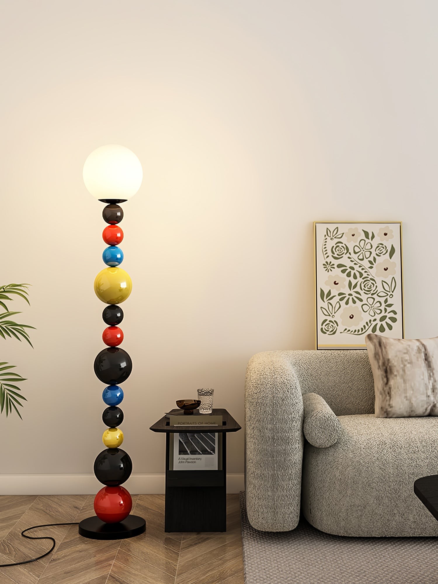 Colorful Round Ball Floor Lamp KL314