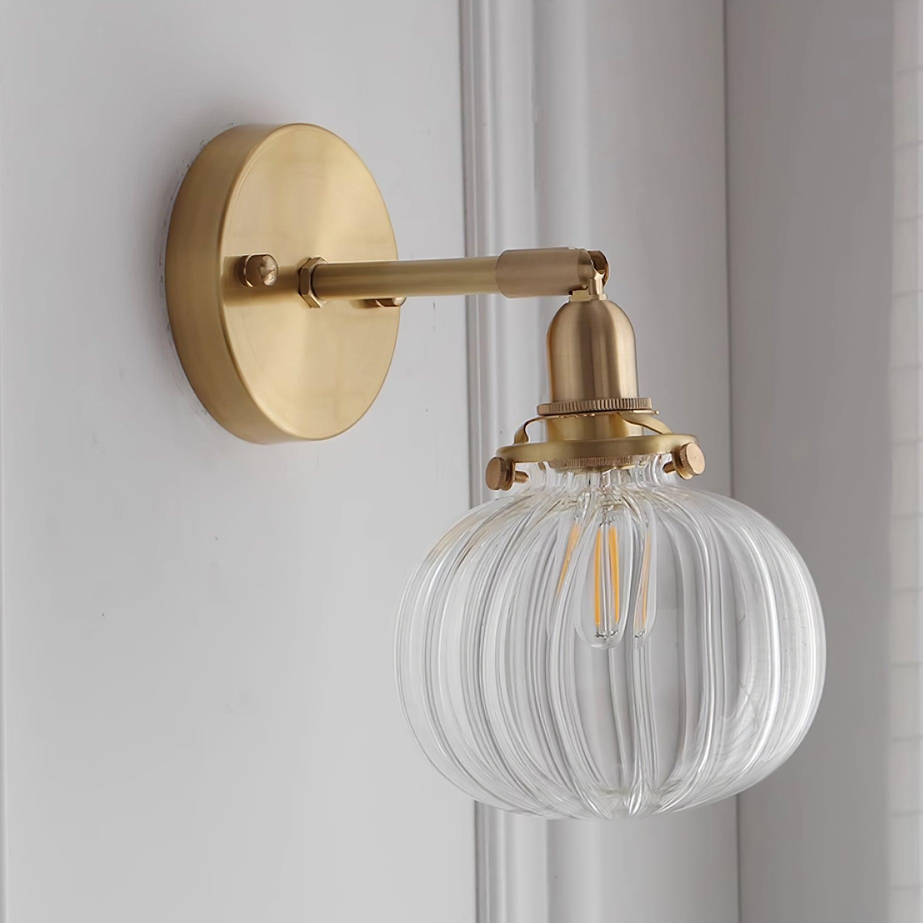 Simple Hallway Entrance Pumpkin Pattern Wall Lamp KL623