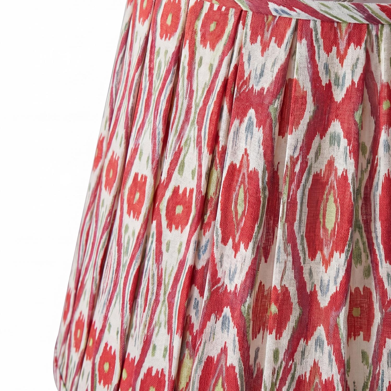 Thalune Pleated Ceramic Table Lamp - Decorative Lamp for Desk Room or Living Area KL2154