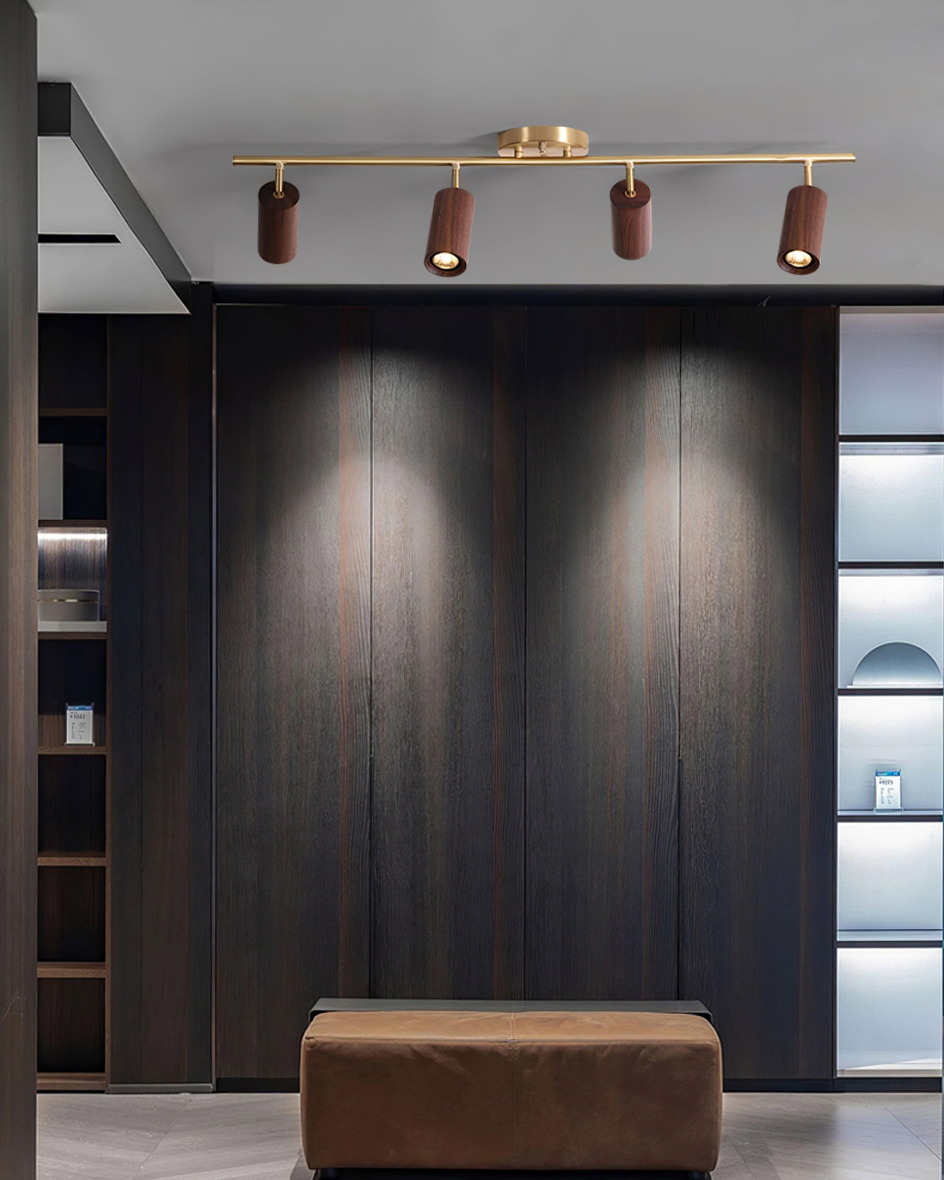 Fashion Wooden Modern Track Lighting KL688