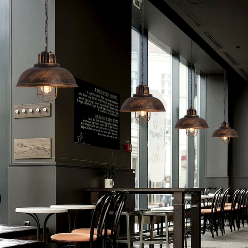 Vintage Industrial Chandelier