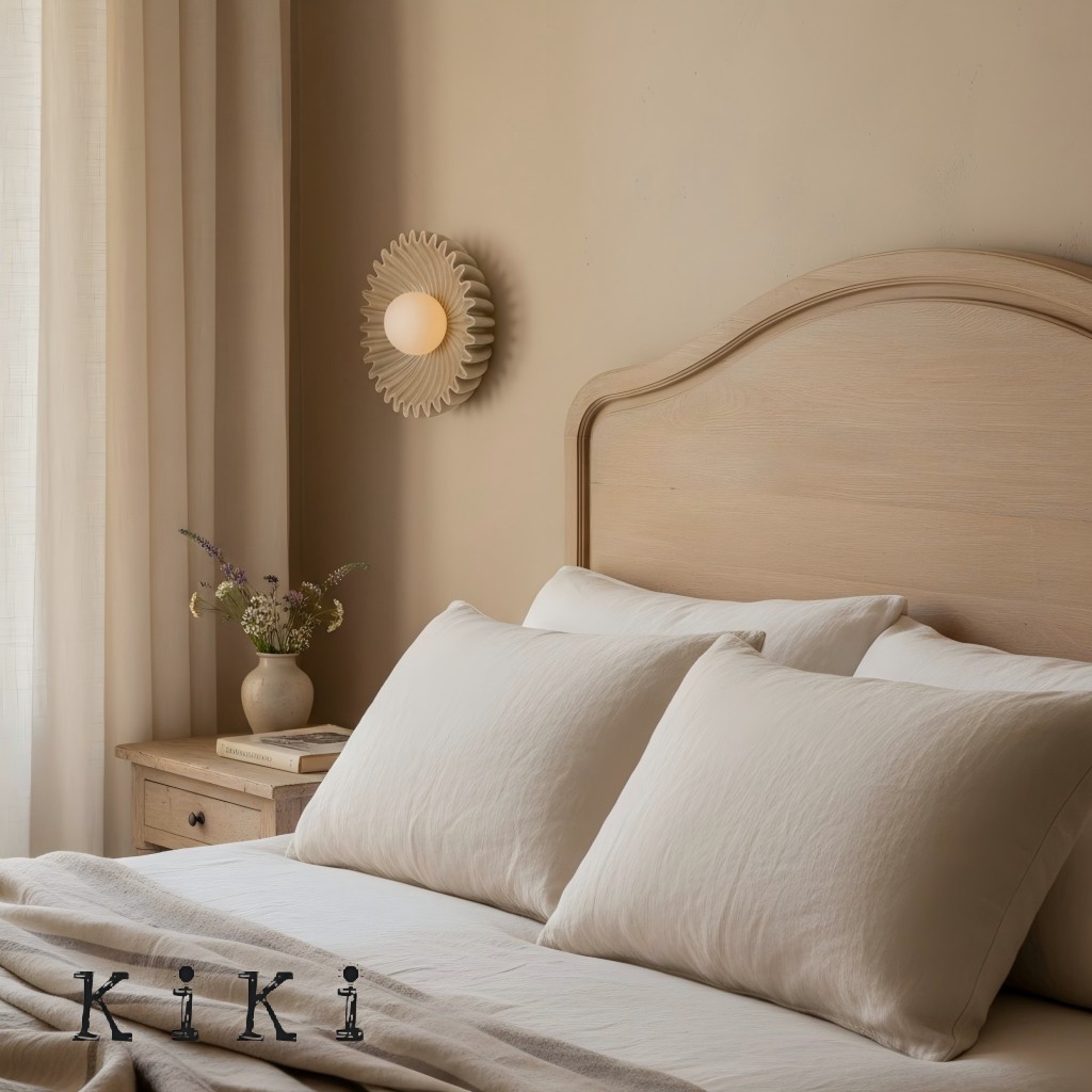 Sculptural Ceramic Wall Sconce – Opal Globe Sconce with Ceramic Finish KL246