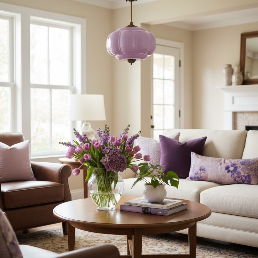 Retro Glass Eloise Pendant Light For Kitchen Island KL801