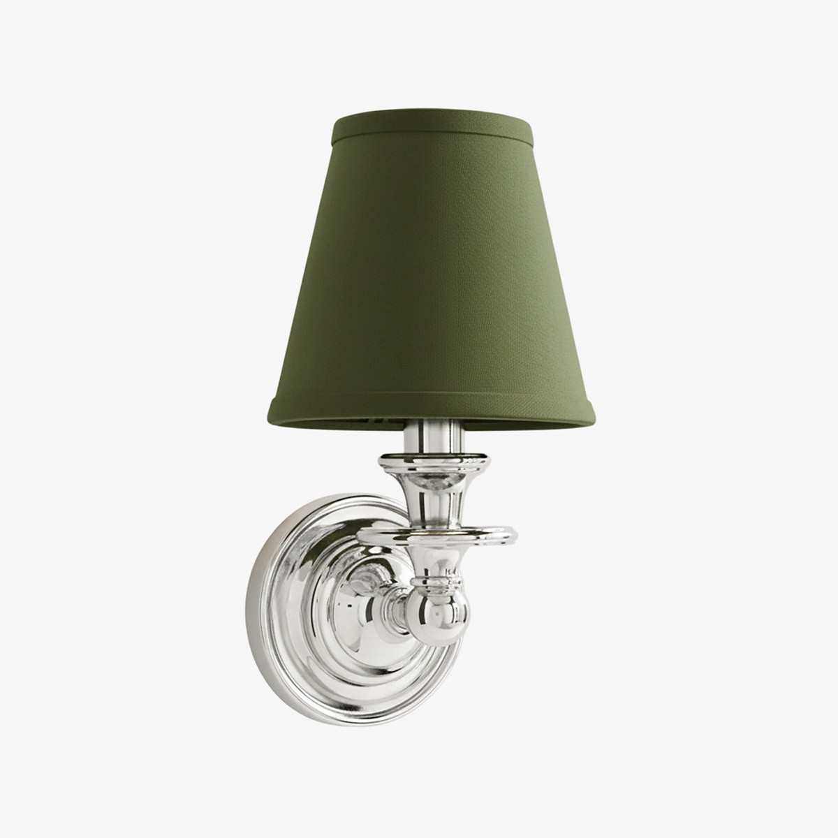 Kalvora Classic Sculpted Wall Sconce – Fabric Shade Sconce For Indoor Accent Lighting KL1162