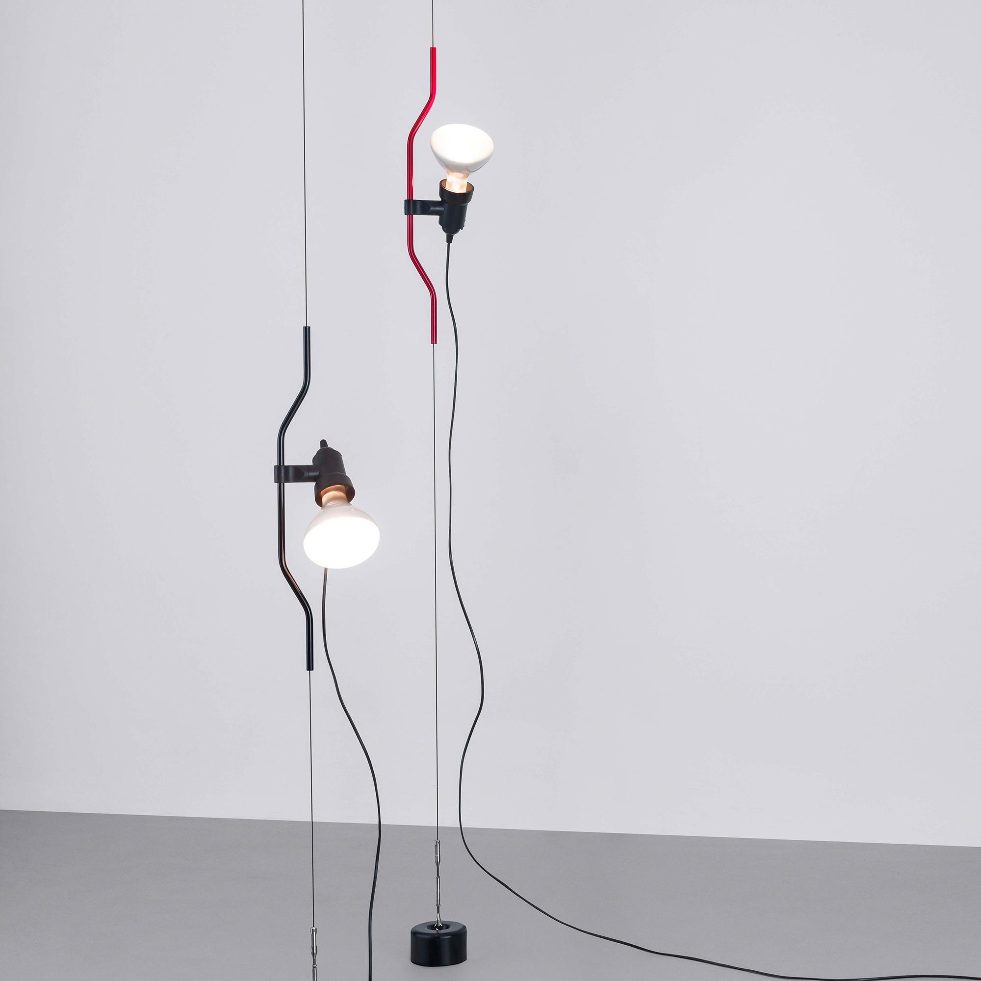 Parentesi Ceiling Lamp - Modern Adjustable Metal Pendant Light for Bedrooms