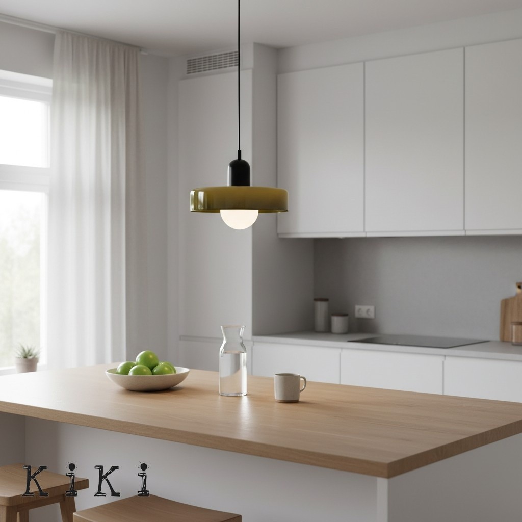 Disc Orb Pendant Light