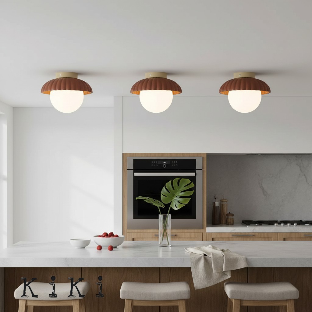 Alien Flower Ceiling Light - Modern Design Ceiling Lamp for Bedroom and Bathroom KL214
