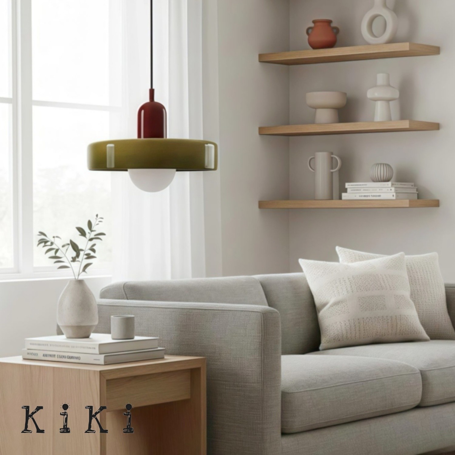 Disc Orb Pendant Light