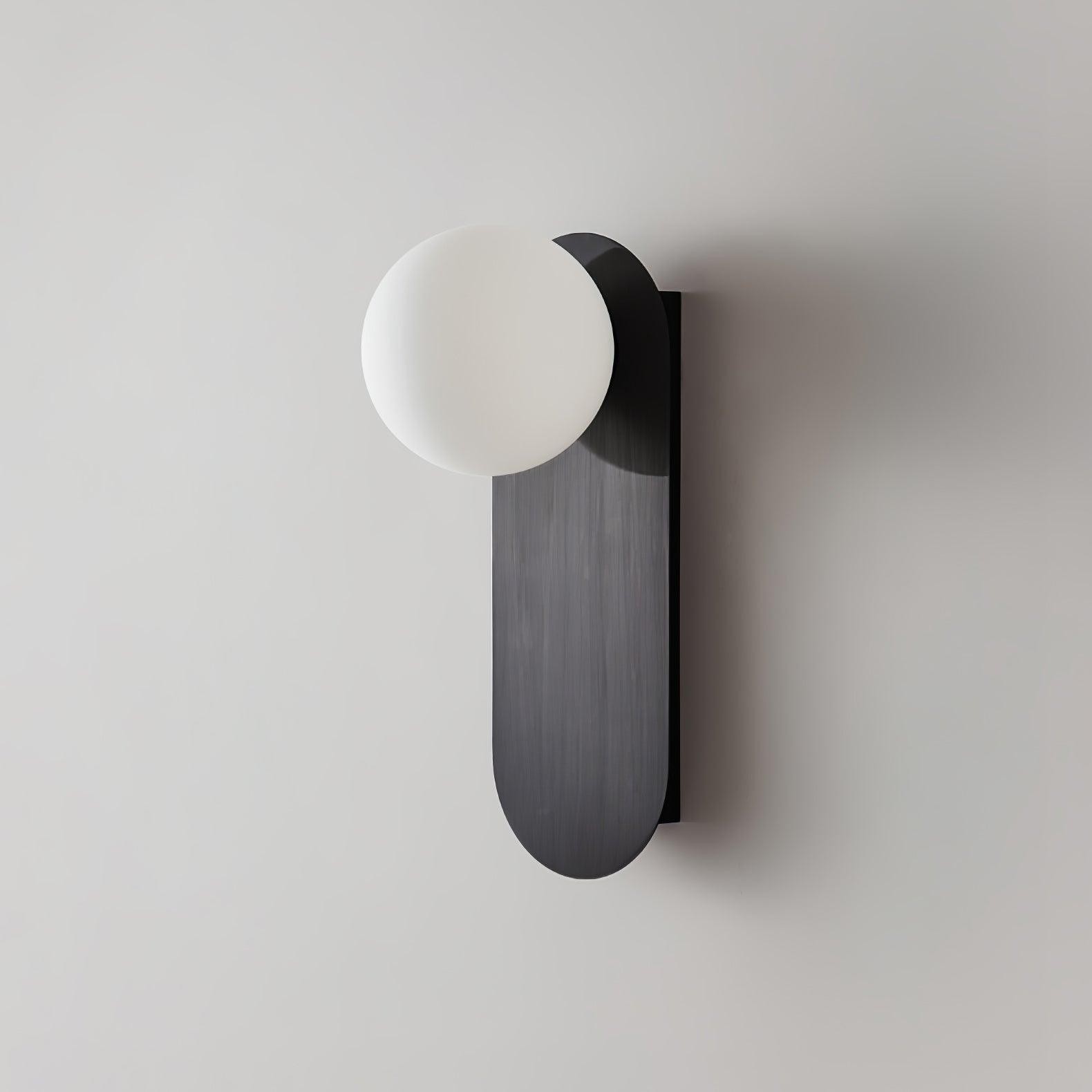 Modern Glass Base Sconce KL372