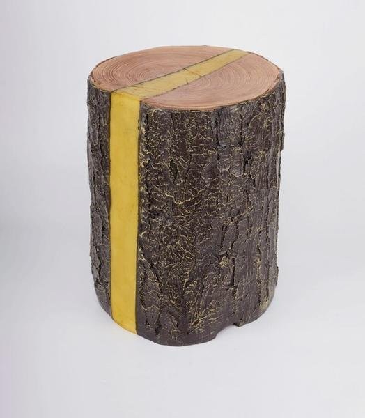 Cracked Stump Lamp