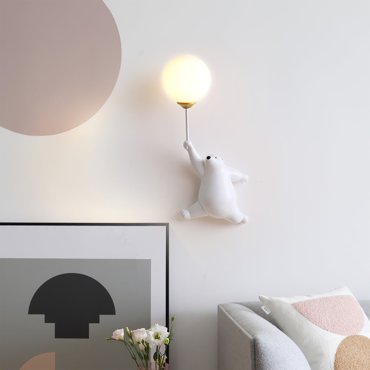 Bear Balloon Wall Lamp KL971