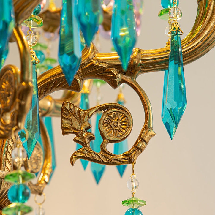 Perky Peacock Floor Lamp D761
