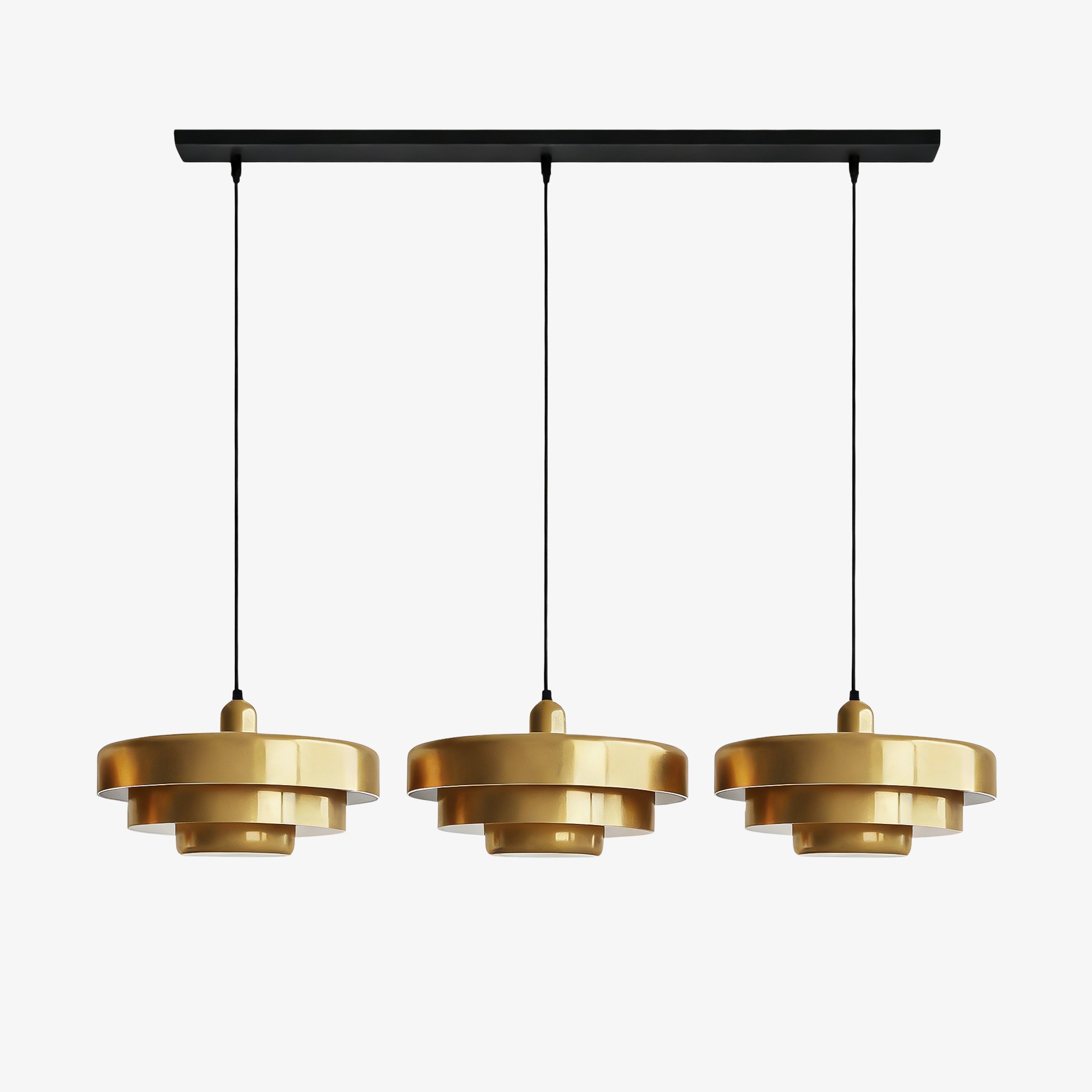 3 Tiers Bauhaus Nordic Macaron Pendant Light - Modern Pendant and Ceiling Light for Living Room KL30