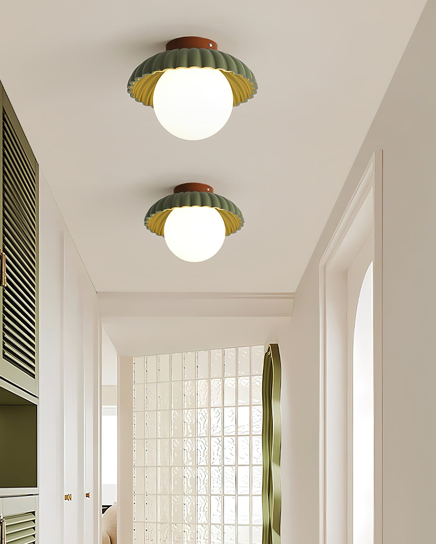 Alien Flower Ceiling Light - Modern Design Ceiling Lamp for Bedroom and Bathroom KL214