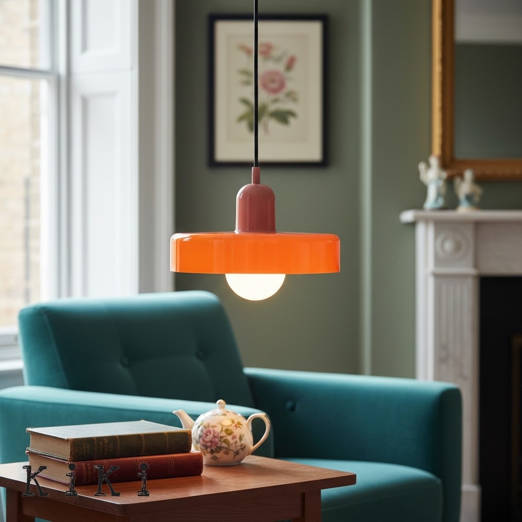 Disc Orb Pendant Light