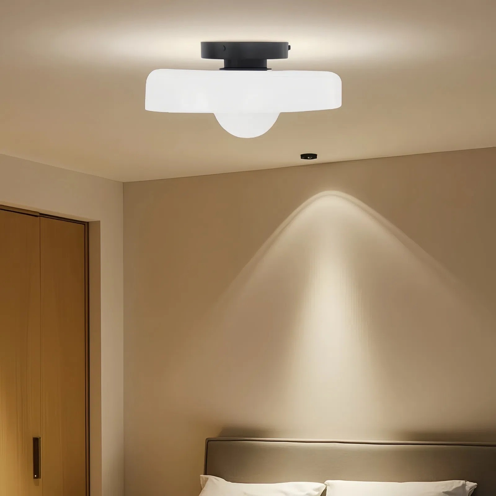 Morandi Disc Orb Wall Ceiling Lamp