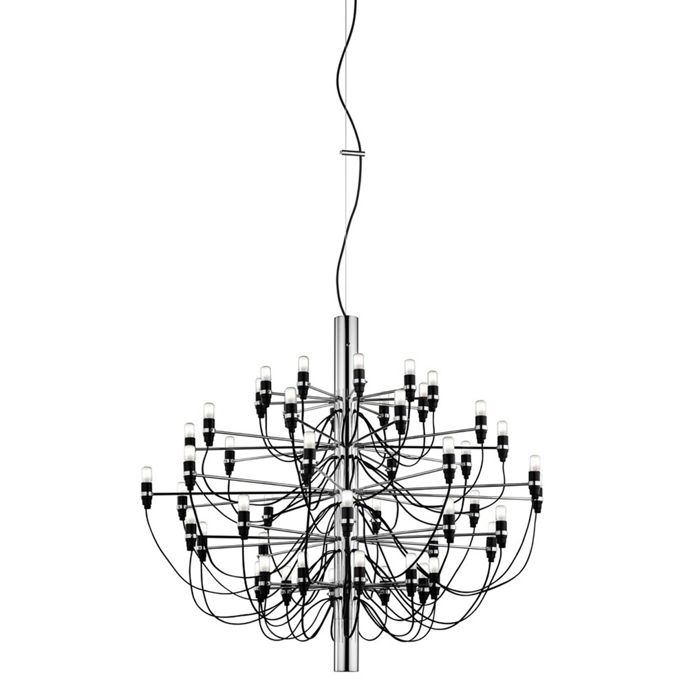 2097 Suspension Lamp - Sleek Multi-Head Chandelier For High Ceilings and Large Spaces