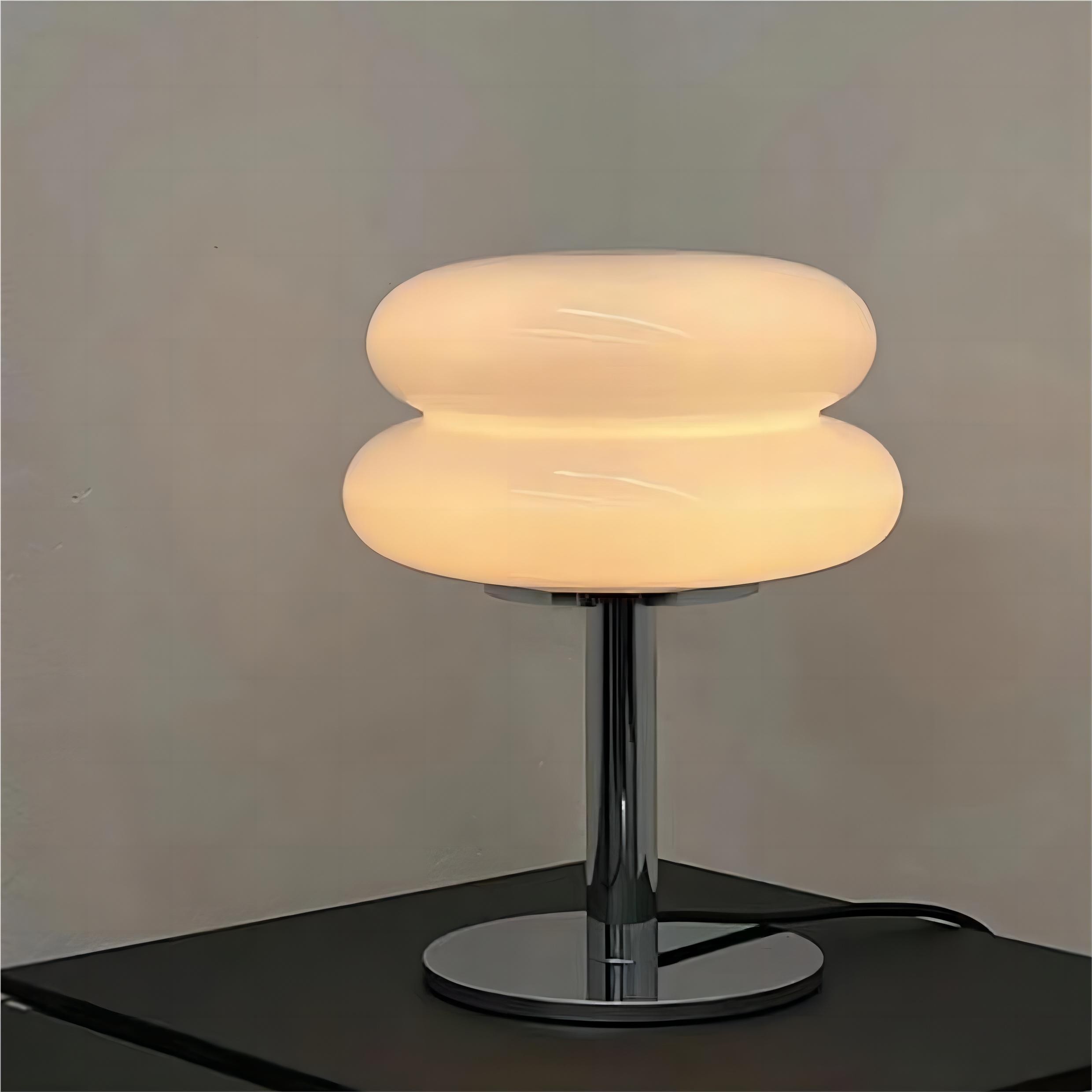 Bauhaus Macaron Stained Glass Table Lamp
