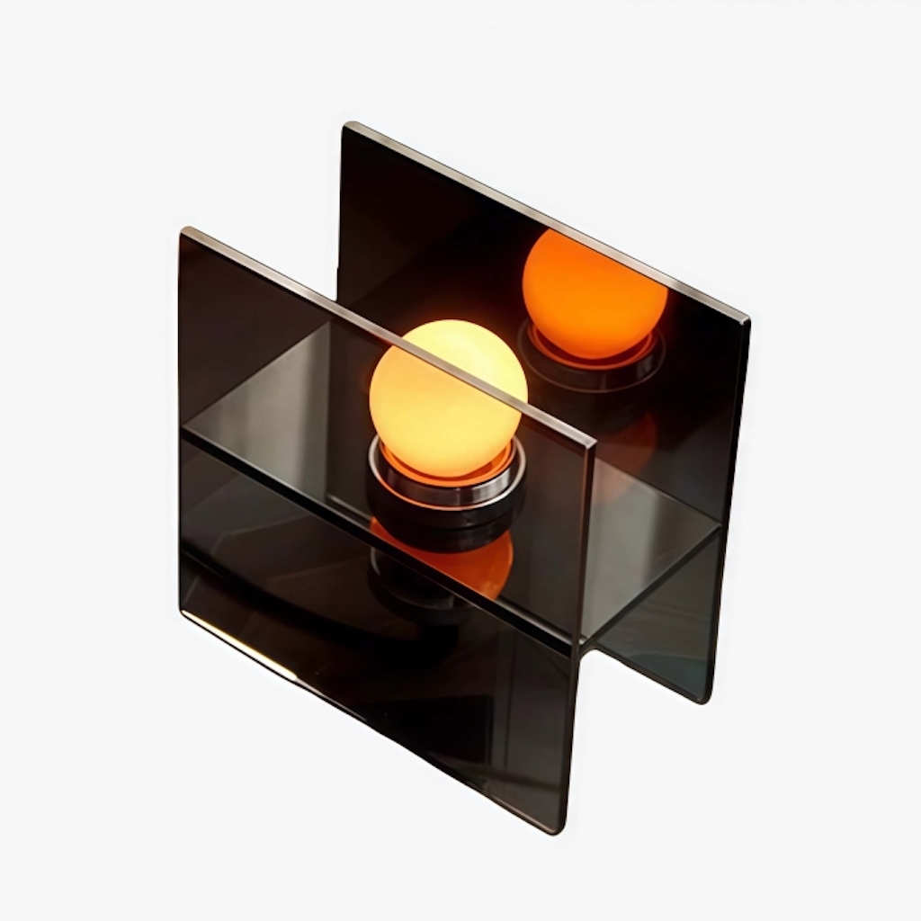 Sunset Glow Horizon Table Lamp - Contemporary Decorative Lighting for Home Interior Spaces KL2302