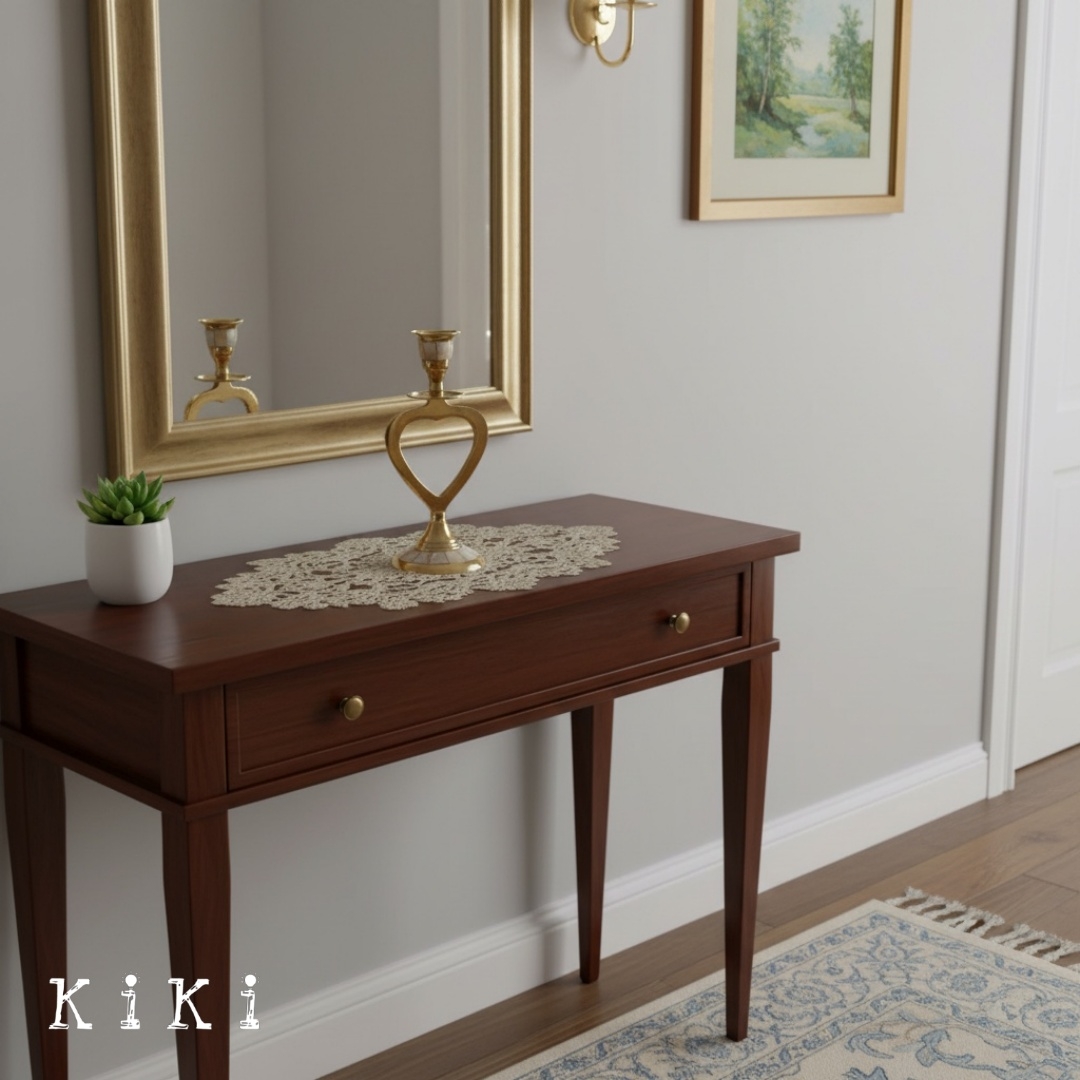 Ossik Decorative Candle Holder - Retro Nordic Brass Holder for Bedroom and Table KL2348