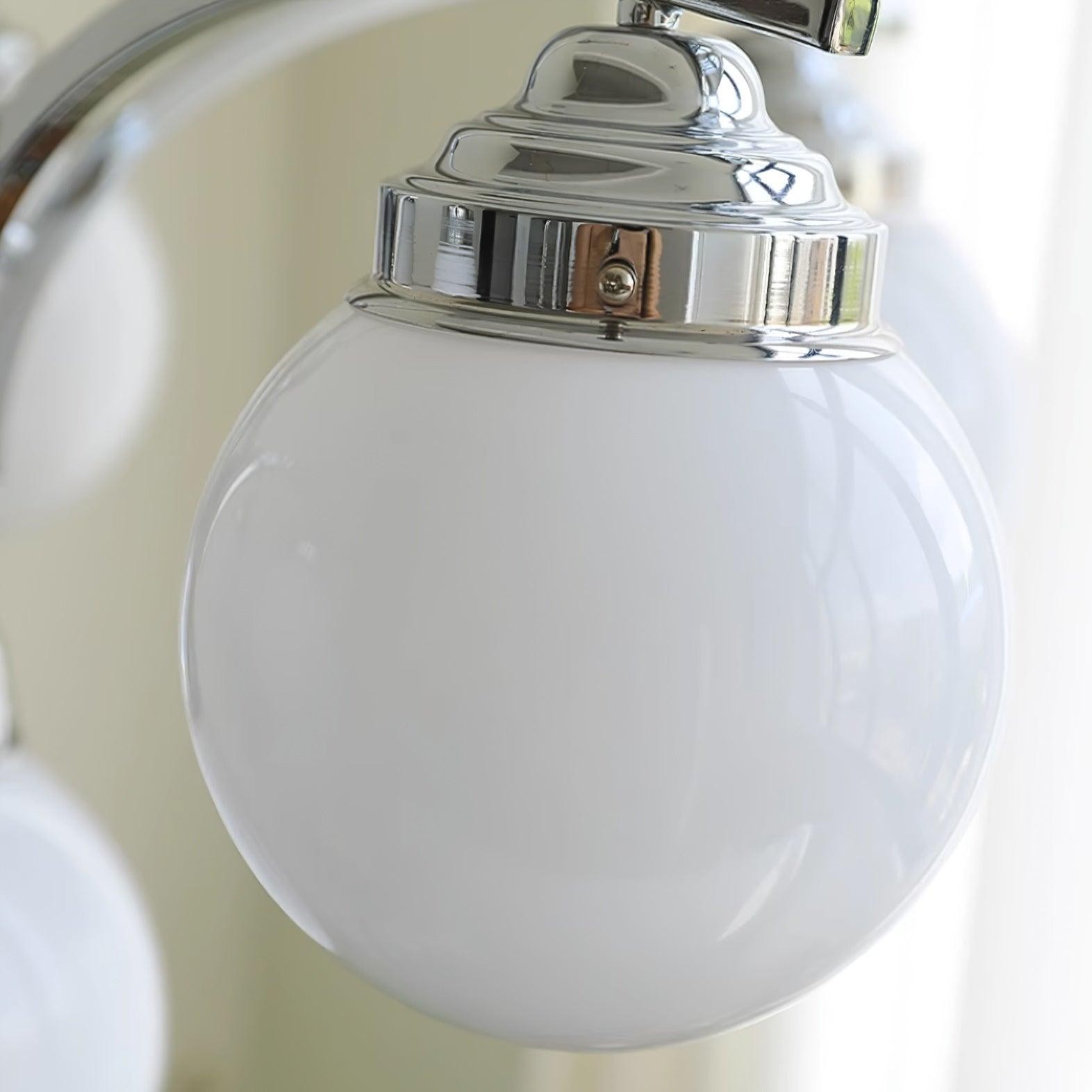 French Elegant Glass Orb Chandelier KL582