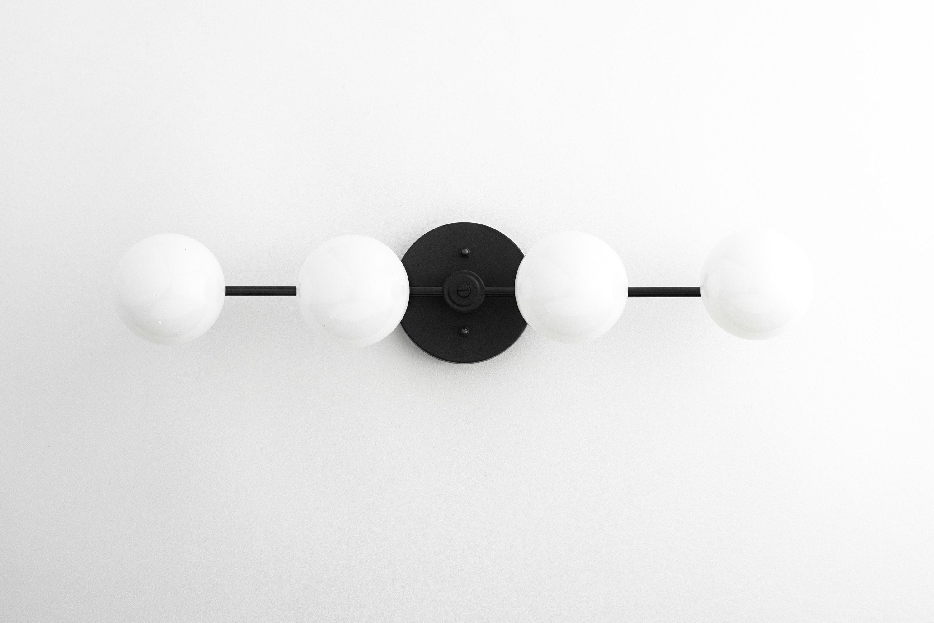 Glorica Glass Long Vanity Light - Modern Minimalist Wall Sconce Design KL1425