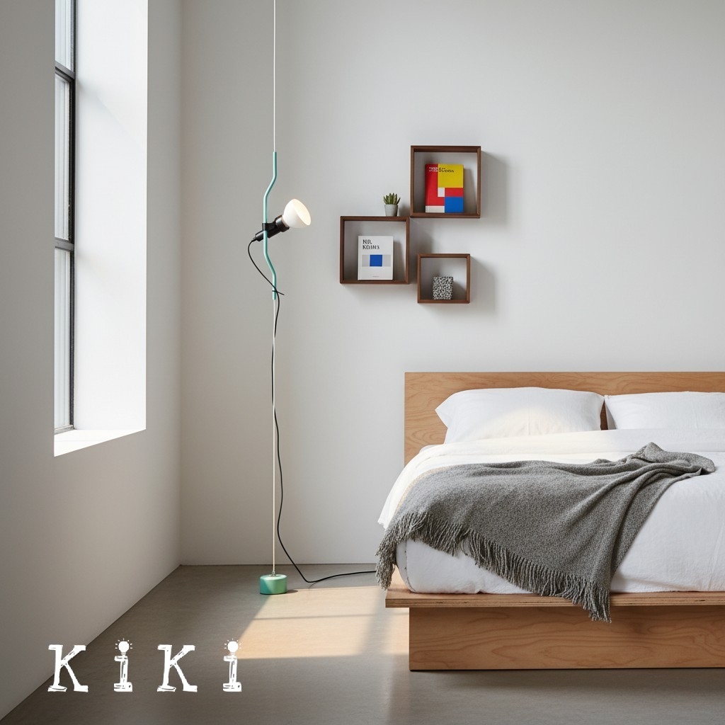 Parentesi Ceiling Lamp - Modern Adjustable Metal Pendant Light for Bedrooms