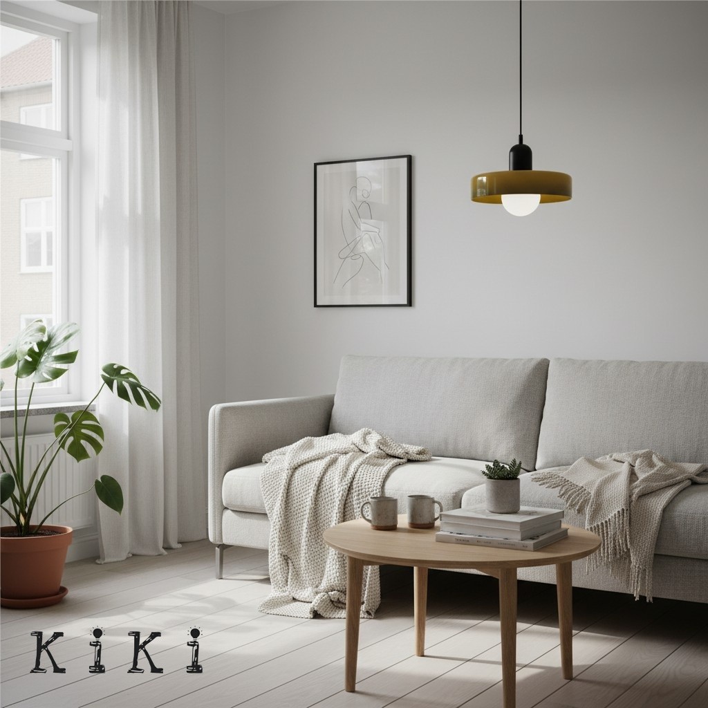 Disc Orb Pendant Light