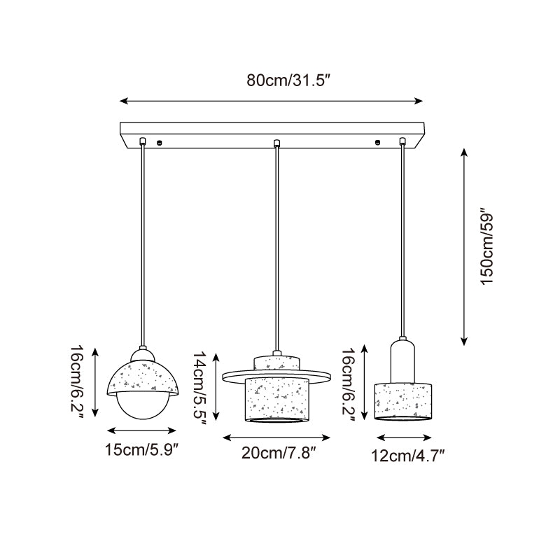 Marnox Pendant Lamp D134