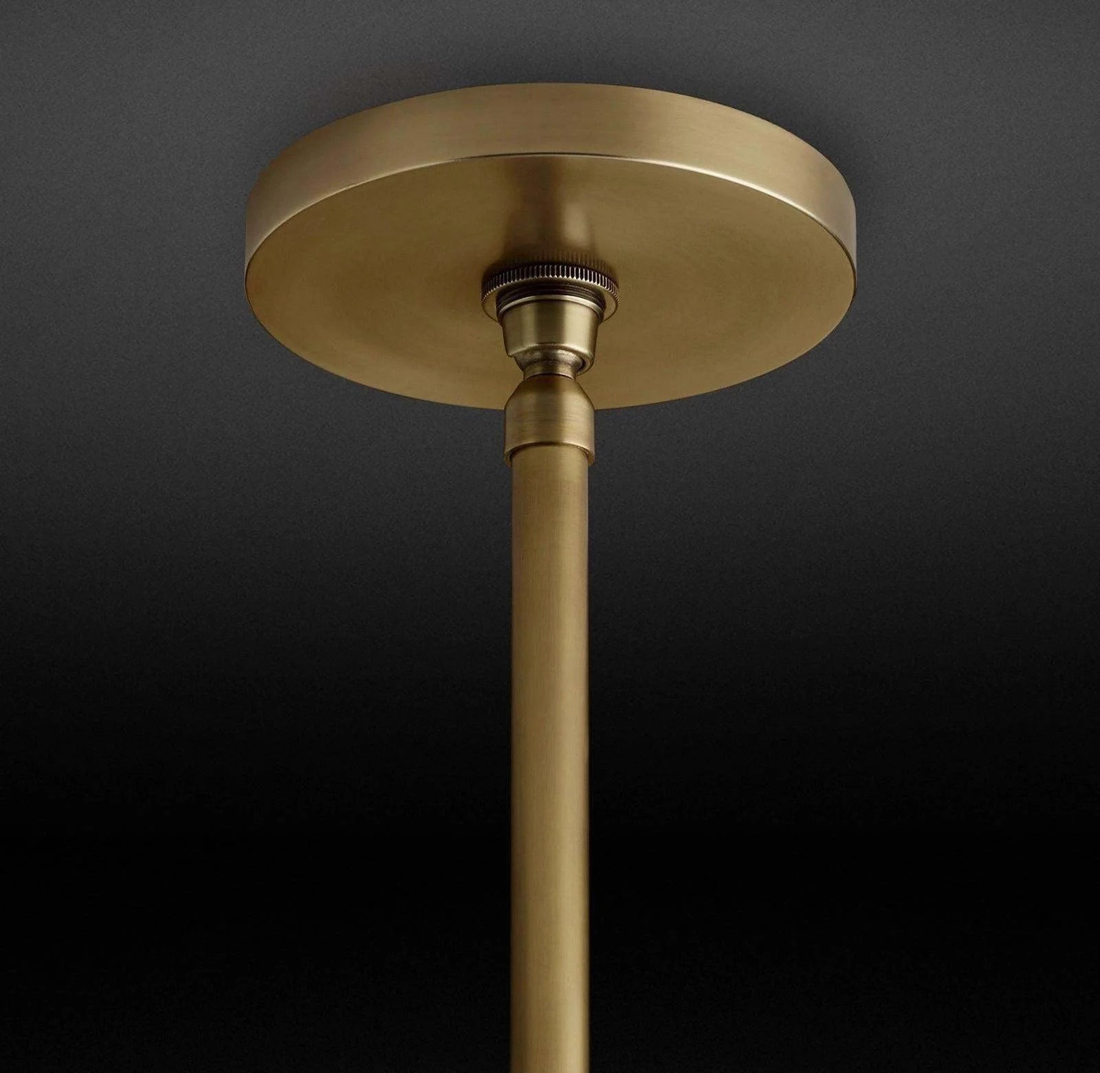 Hand Carved Alabaster Cylinder Pendant Light KL1174