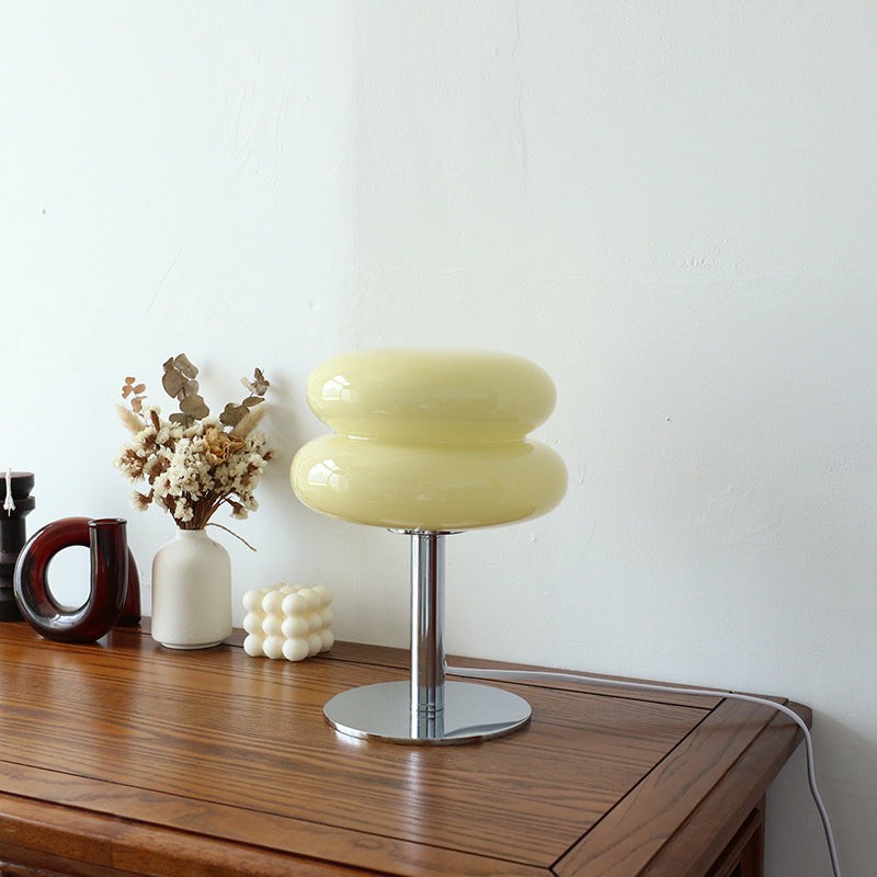 Bauhaus Macaron Stained Glass Table Lamp