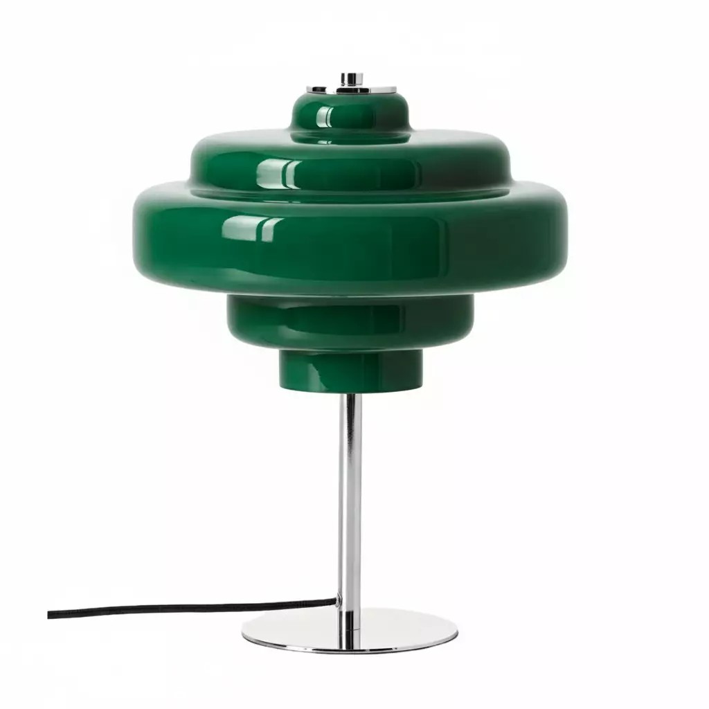 Sculptural Glass Table Lamp – Artful Illumination in Refined Form KL1099
