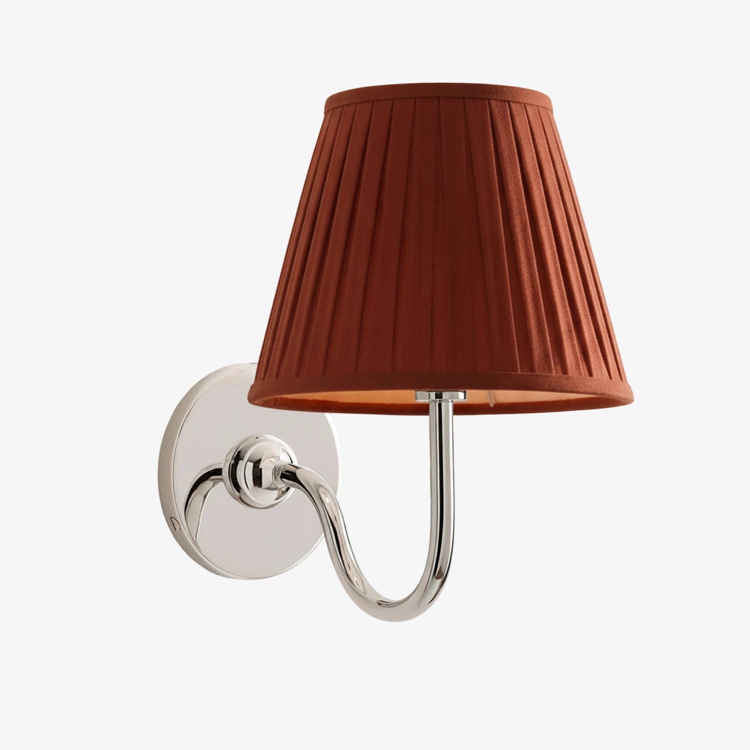 Luvora Vintage Pleated Shade Wall Lamp - Refined Linen Sconce For Bathroom or Corridor KL1272