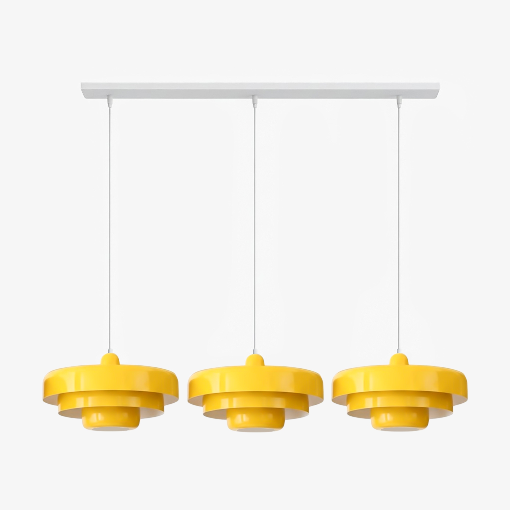3 Tiers Bauhaus Nordic Macaron Pendant Light - Modern Pendant and Ceiling Light for Living Room KL30